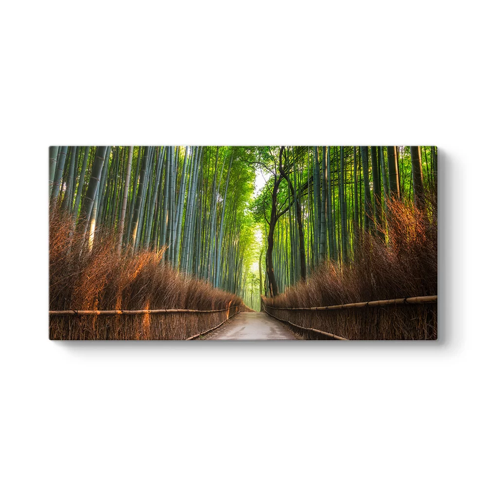 Japonya Bambu Tarlası Tablosu - Model 5